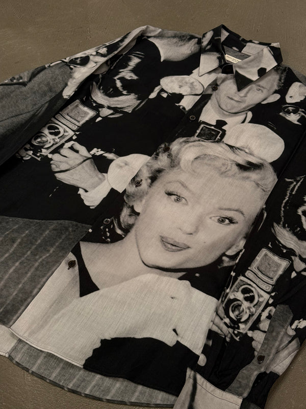 S/S2016 Dries Van Noten iconic Marylin Monroe shirt