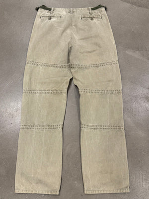 2000s Helmut Lang paneled military pants