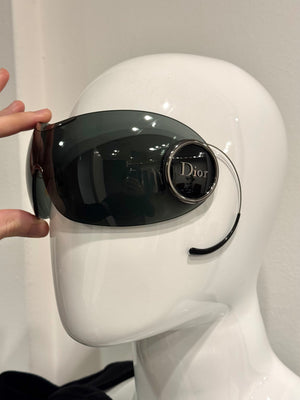 2000s Dior by John Galliano sport 1 visor mask sunglasses
