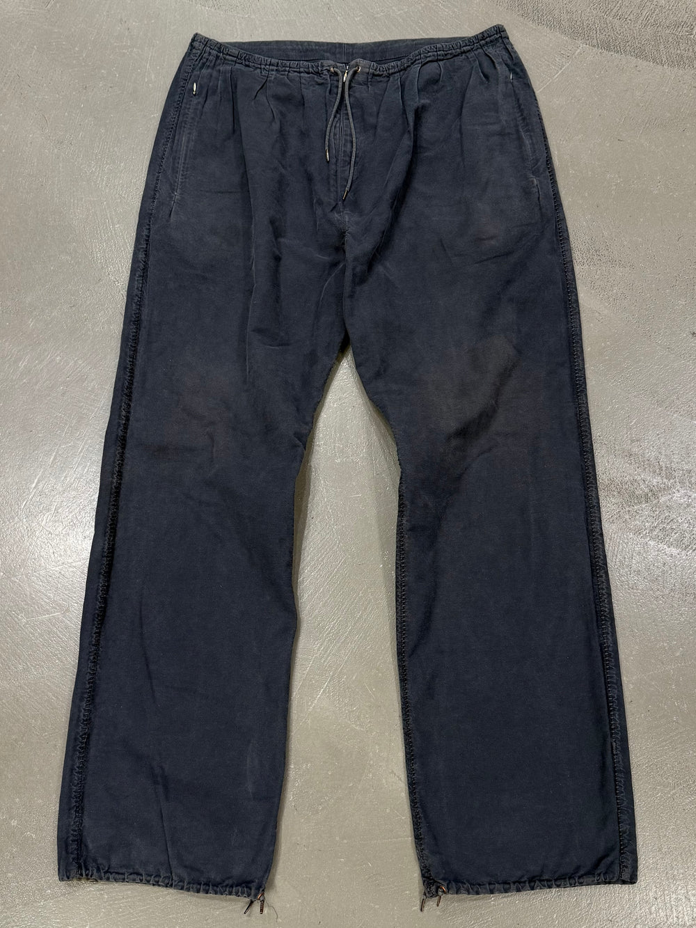 2006 Carol Christian Poell reversible overlock stitching pants