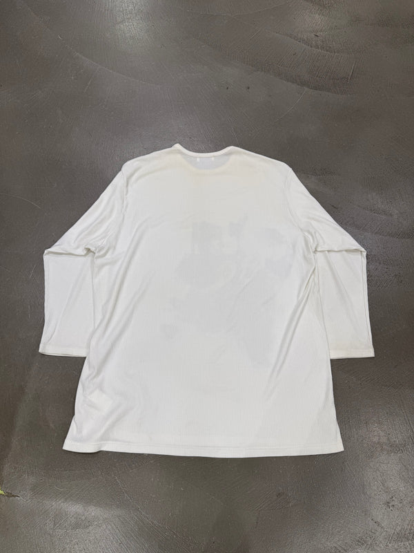 2020s Yohji Yamamoto oversized printed crewneck