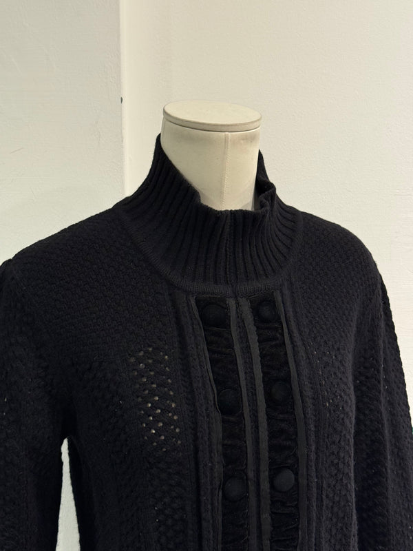 2005 Chloé by Phoebe Philo cropped ribbed jumper