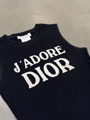 F/W 2002 Christian Dior by John Galliano “J’adore Dior” tank top