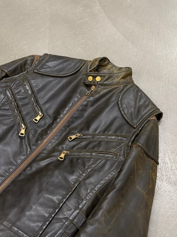A/W2003 Dsquared2 3-in-1 runway coated military jacket
