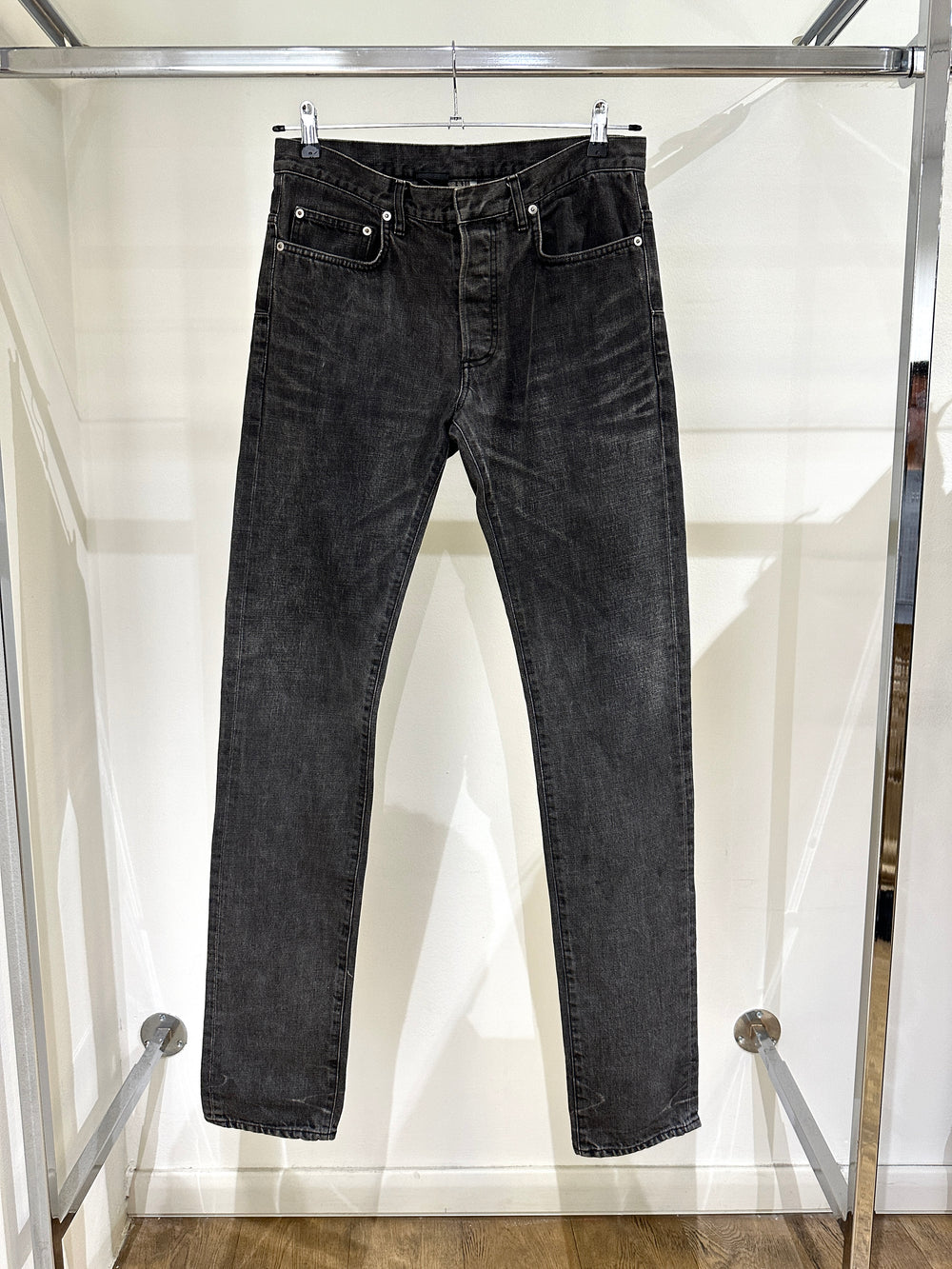 AW2003 Dior by Hedi Slimane clawmark jeans