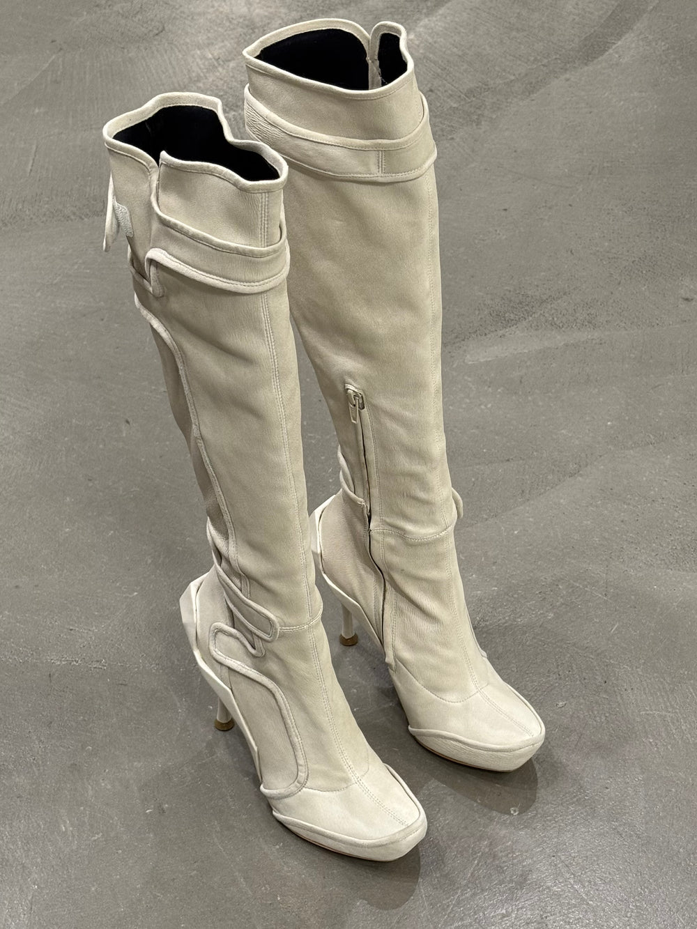 A/W2008 Celine runway high moto boots