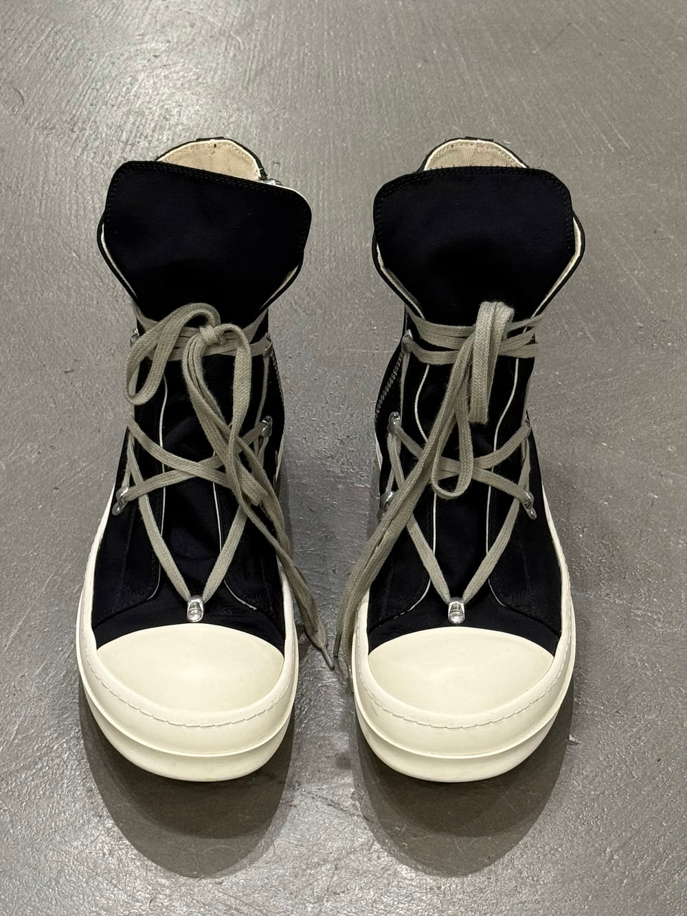 2020s Rick Owens DRKSHDW Hexagram Ramones sneakers
