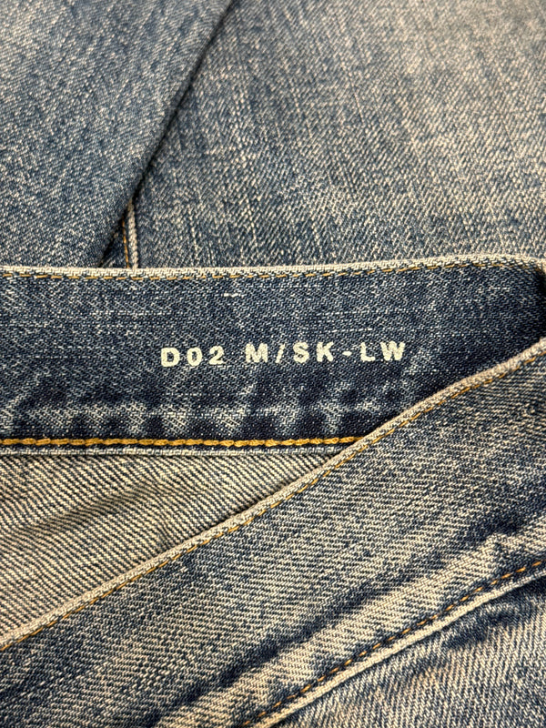2015 Saint Laurent by Hedi Slimane distressed slim denim jeans