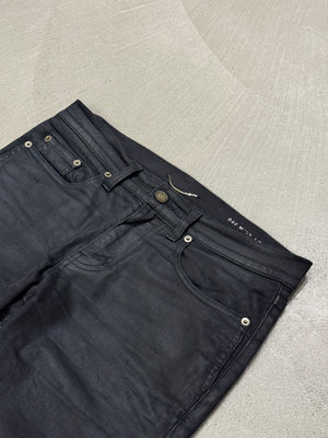2016 Saint Laurent by Hedi Slimane coated jeans