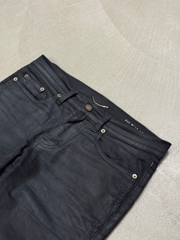2016 Saint Laurent by Hedi Slimane coated jeans