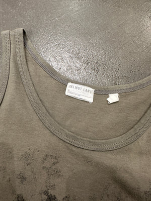 S/S 1999 Helmut Lang abstract painter tank