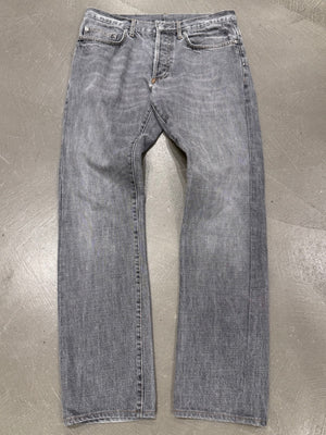 2000s Dior gray washed denim
