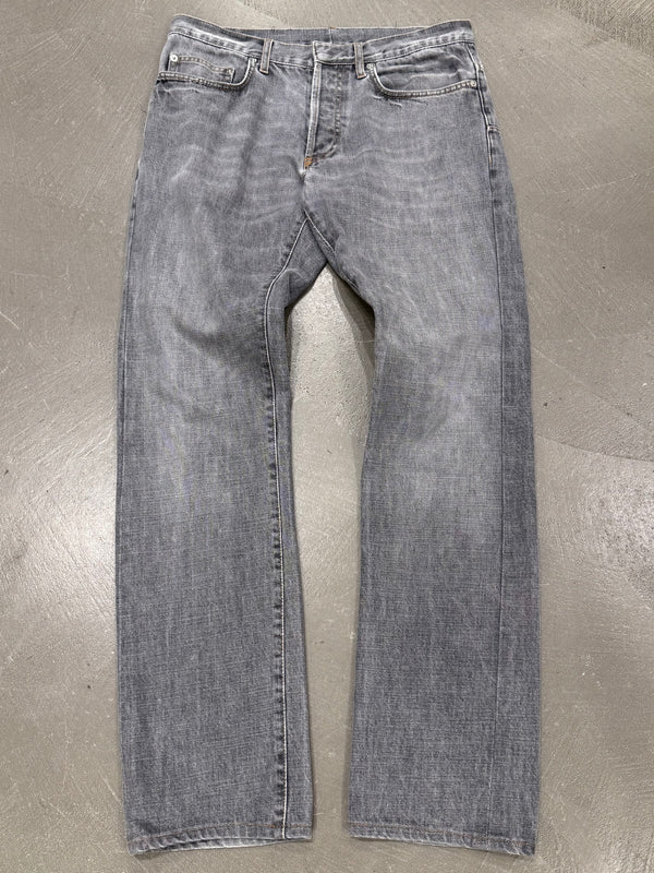 2000s Dior gray washed denim