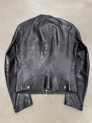2004 Gucci by Tom Ford cafe racer biker leather jacket