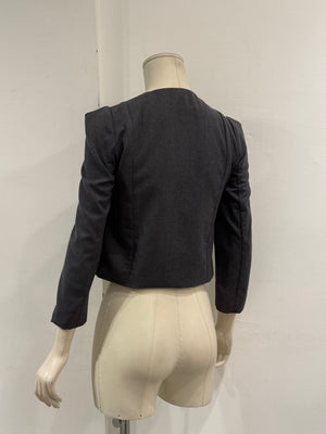 2009 Miu Miu cropped double breasted wool jacket