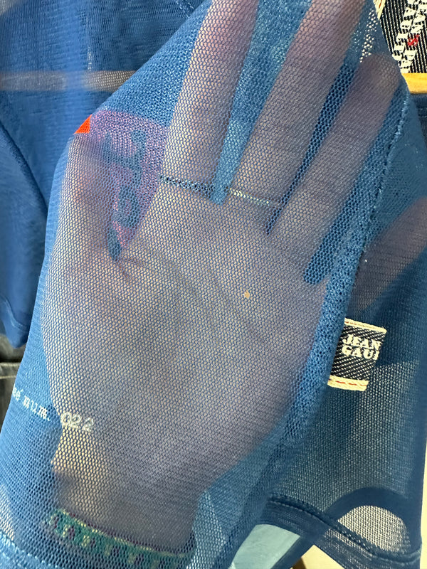 2000s Jean Paul Gaultier Kamasutra mesh top