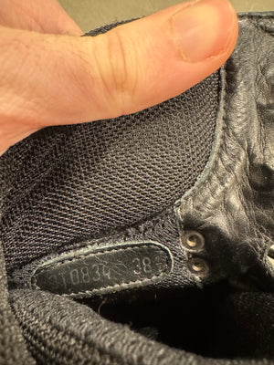 1999 Prada vibram leather boots