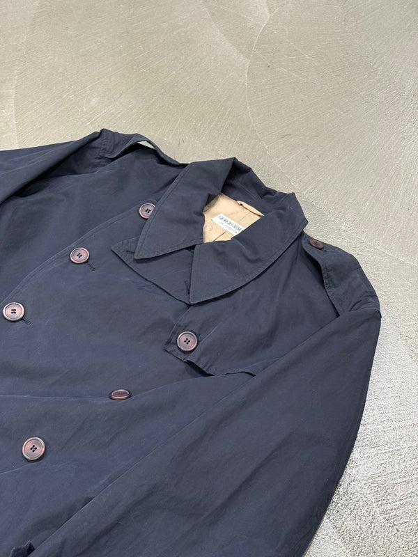 1990s Giorgio Armani double breasted trench coat
