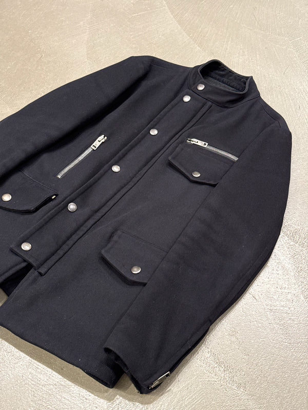 A/W2004 Gucci by Tom Ford runway multi-pocket wool coat