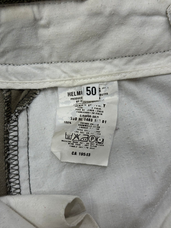 2000s Helmut Lang paneled military pants