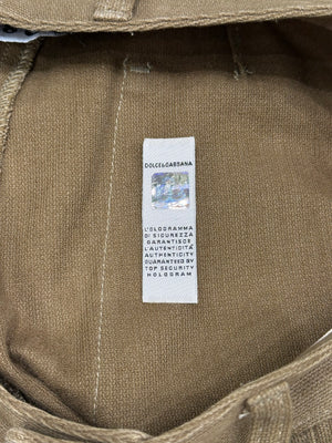 2003 Dolce & Gabbana bondage paracadute cargo pants