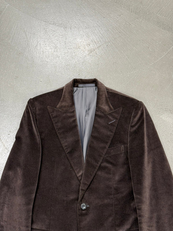2000s Gucci by Tom Ford velvet blazer