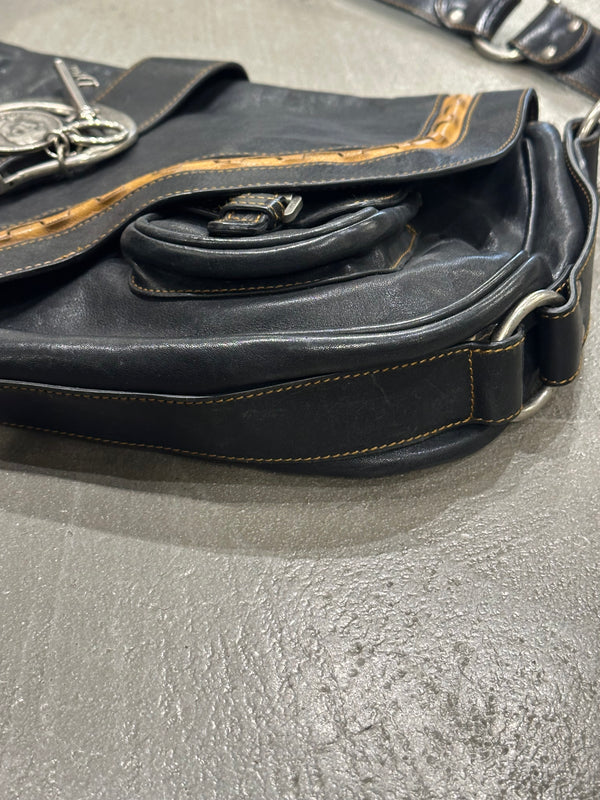 S/S2006 Christian Dior by John Galliano leather Gaucho bag