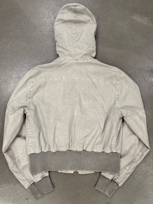 2000s Dolce & Gabbana cropped zipper military jacket