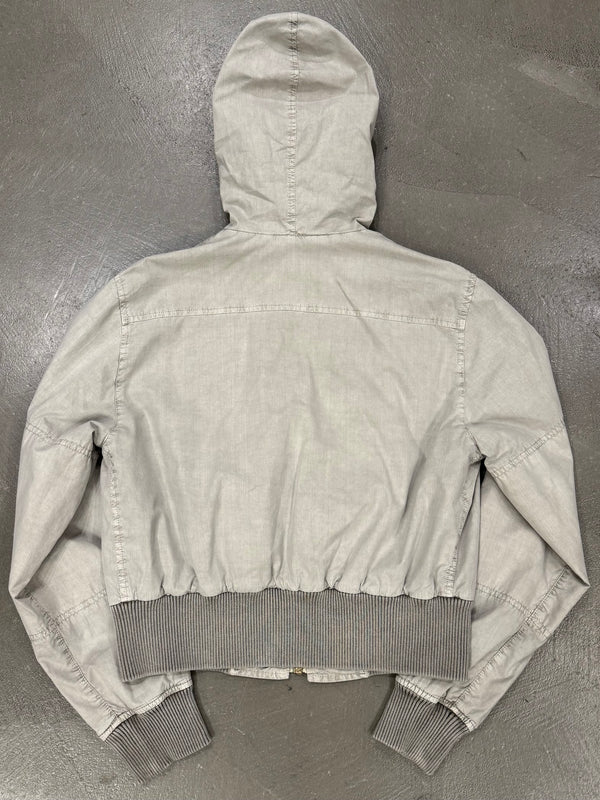 2000s Dolce & Gabbana cropped zipper military jacket