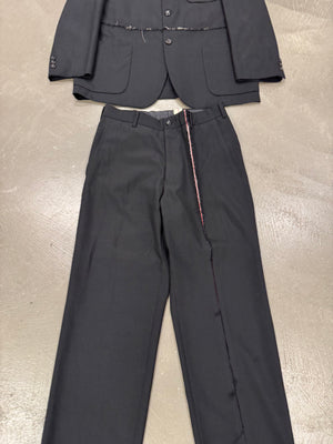 A/W2000 Comme des Garçons distressed stripe set