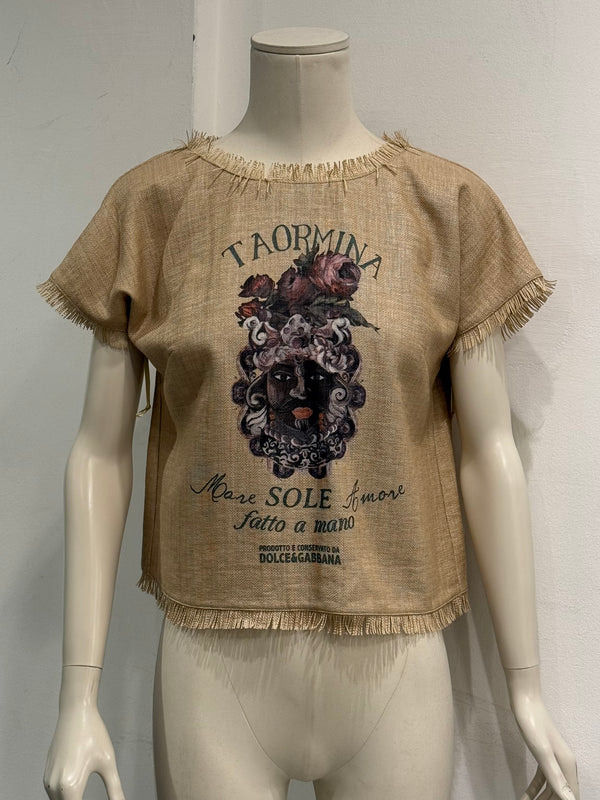 S/S2013 Dolce & Gabbana runway Taormina materiale top