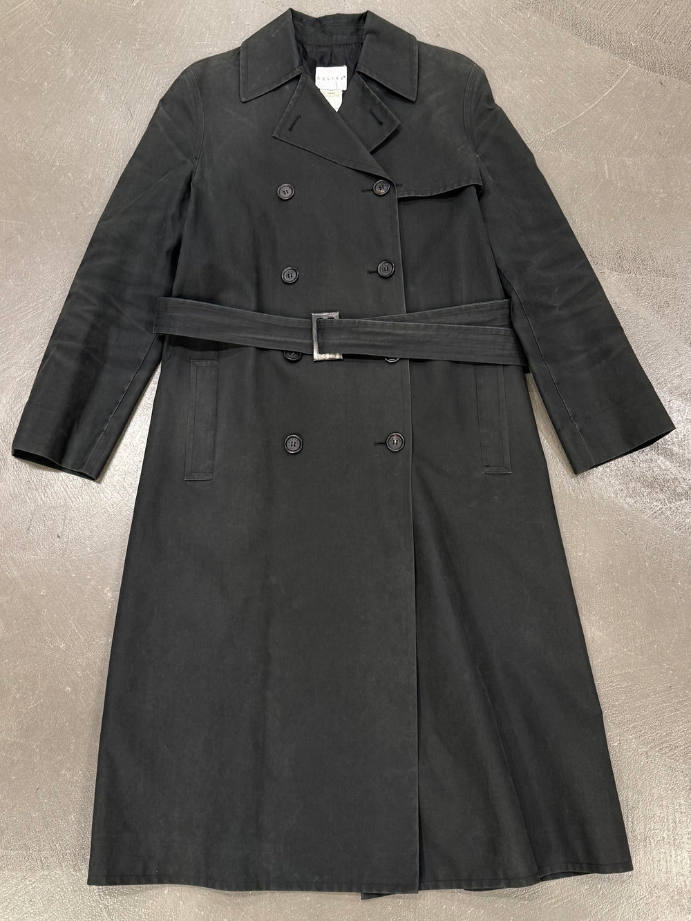 1990s Celine faded trench coat