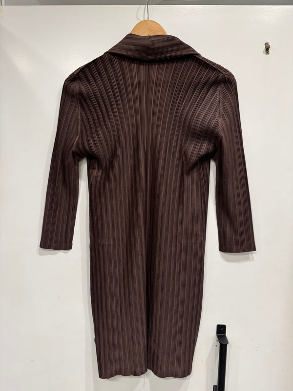 2000s Issey Miyake “Pleats Please” cardigan