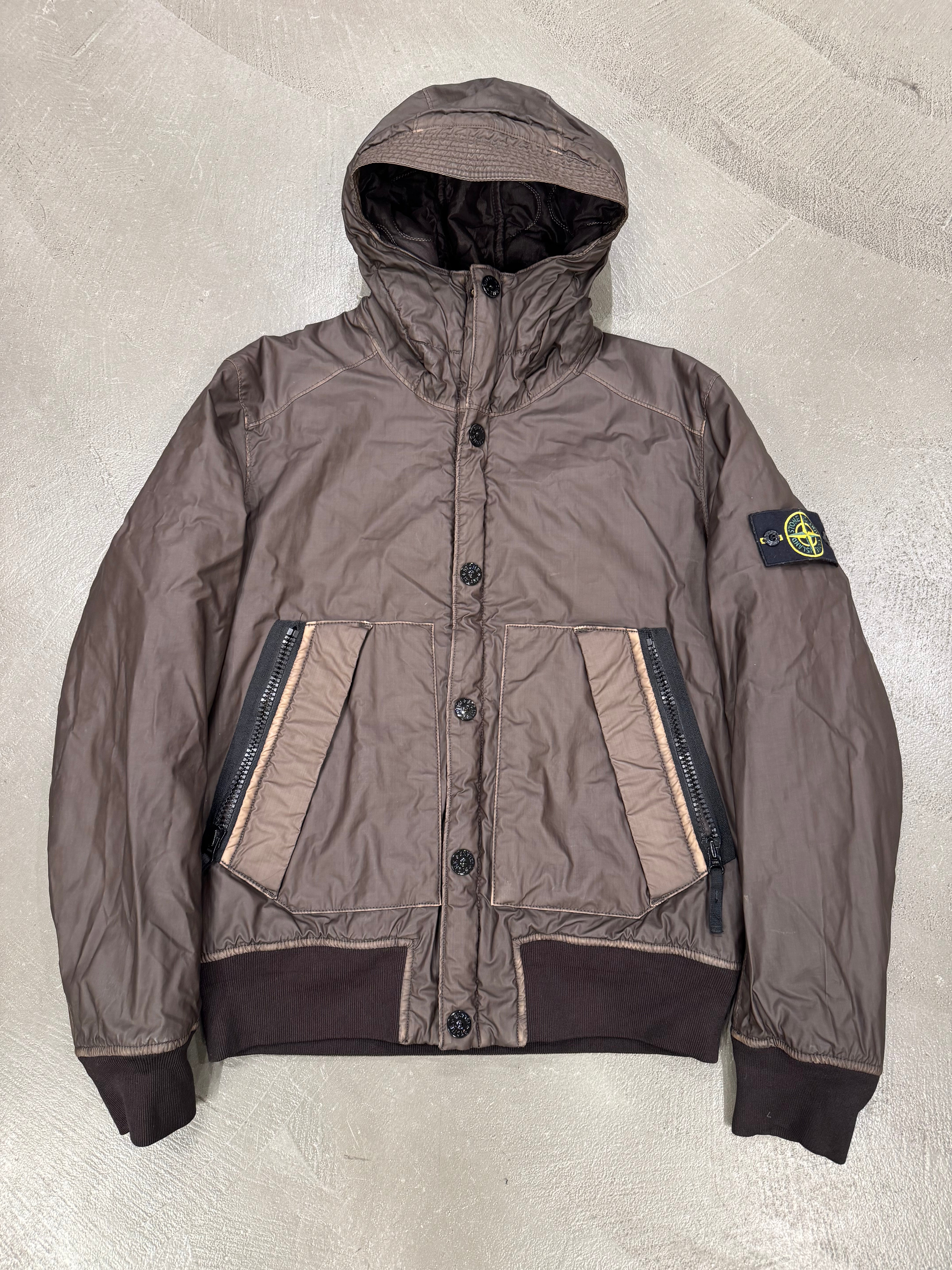 Stone Island mussola gommata jacket