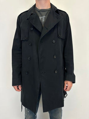 SS09 Dior double breasted trench coat