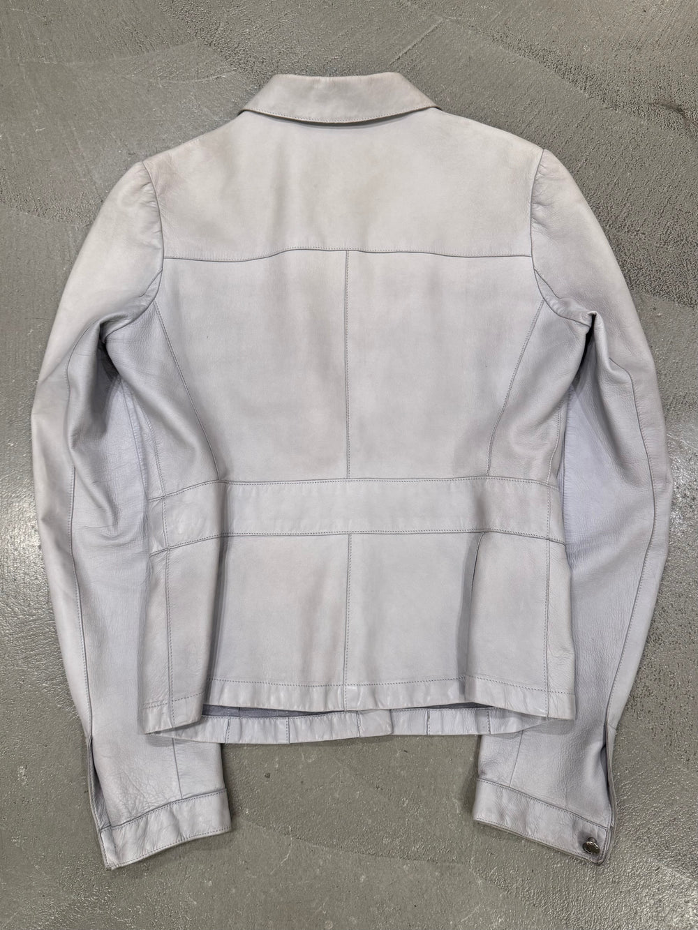 2000s Prada soft leather jacket