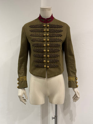 S/S 2015 Gucci by Frida Giannini runway Napoleon military jacket