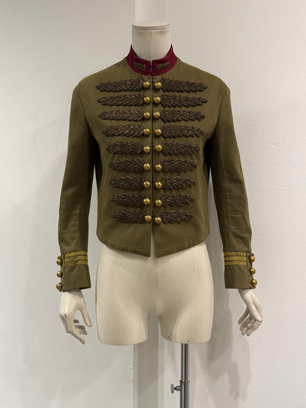 S/S 2015 Gucci by Frida Giannini runway Napoleon military jacket