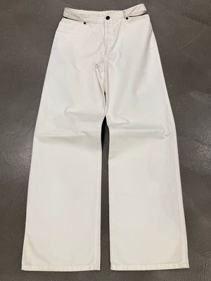 2001 Gucci by Tom Ford cut-out waist denim