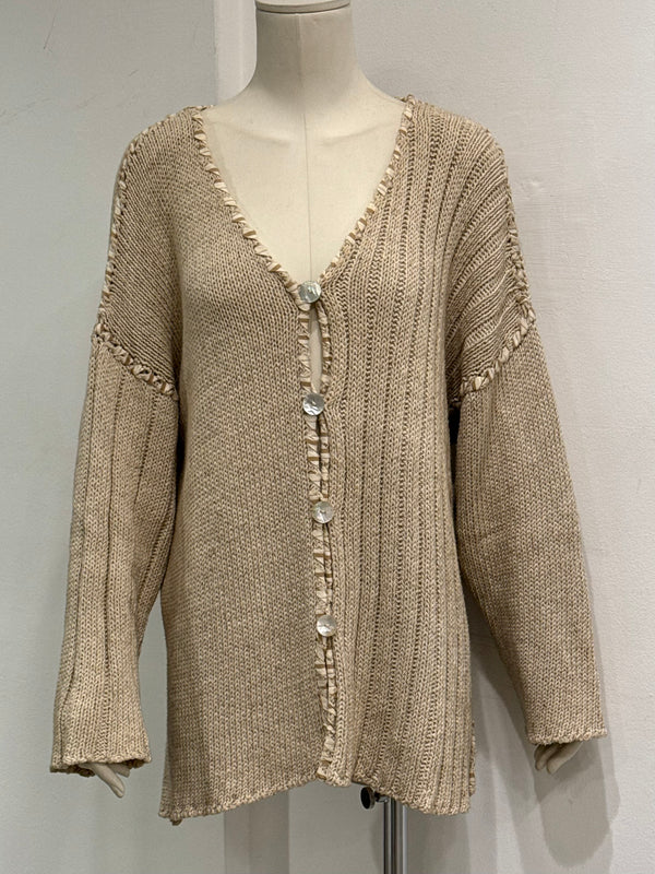 1990s Dolce & Gabbana patchwork cardigan