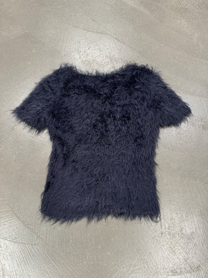 2000s Gianfranco Ferré faux fur top