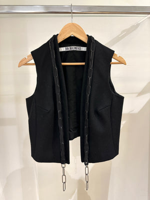 1990s Dirk Bikkembergs metal chain vest