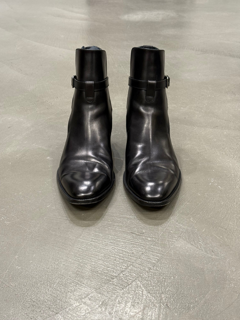 Saint Laurent western leather boots
