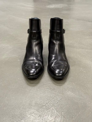 Saint Laurent western leather boots