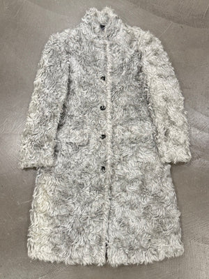 A/W2007 Prada runway faux fur mohair coat