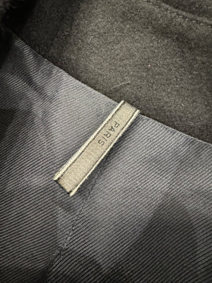 A/W2008 Dior paneled military wool belted coat
