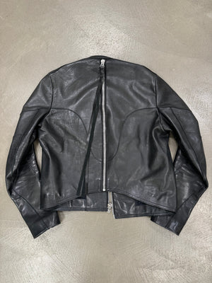 S/S2011 Acne Studios back zip leather jacket