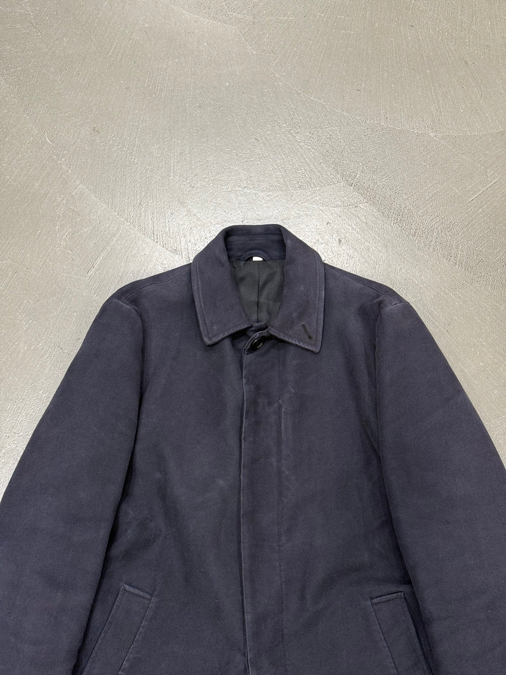 2000s Helmut Lang moleskin coat