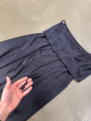 S/S2002 Gucci by Tom Ford black silk harem pants