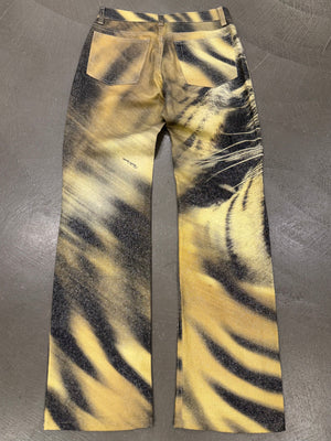 A/W2000 Roberto Cavalli Tiger jeans